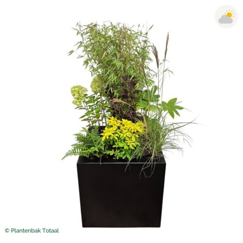productfoto van plantenbak Aluminium Carrez Vierkant Set Bohemen