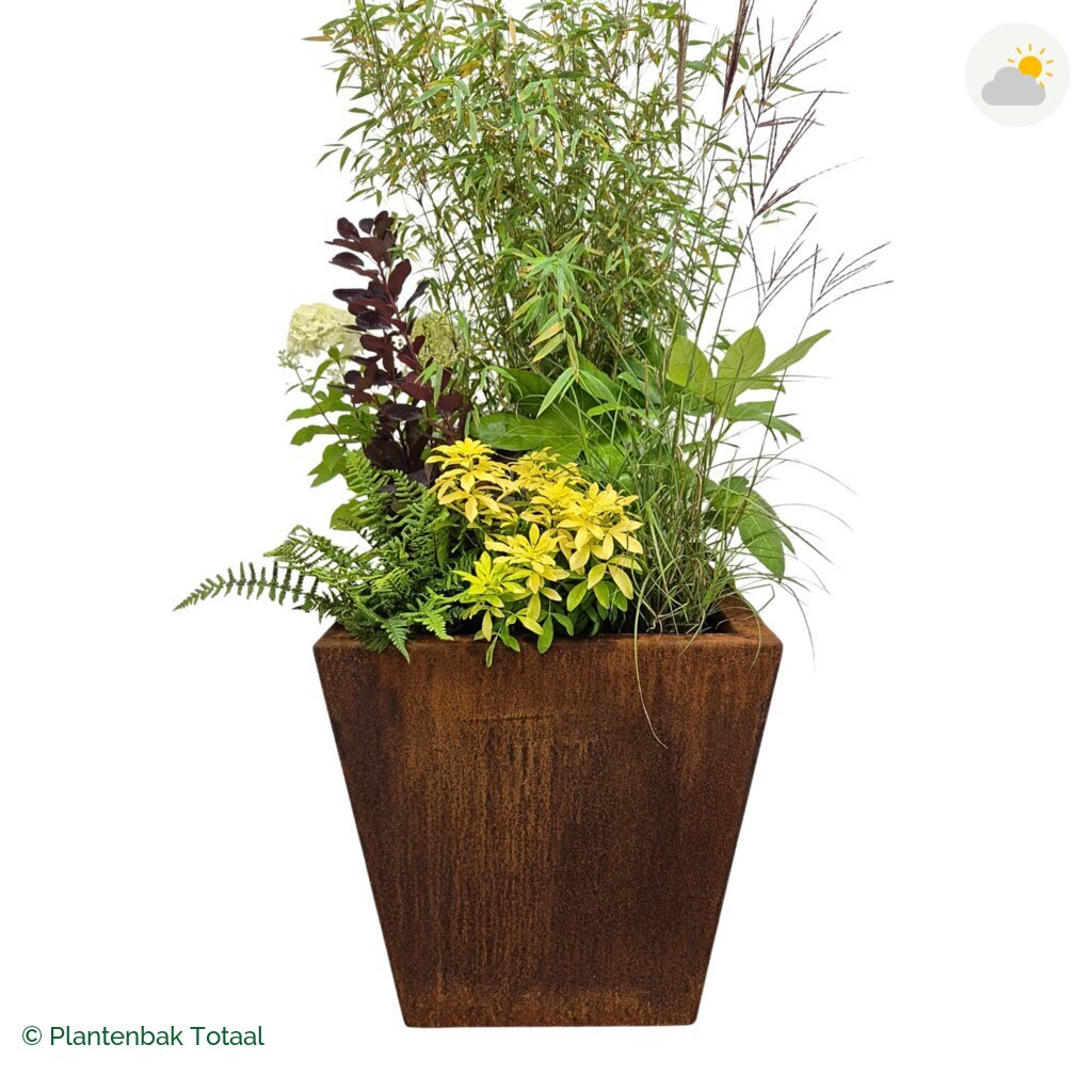 productfoto van plantenbak Cortenstaal Tap Set Bohemen