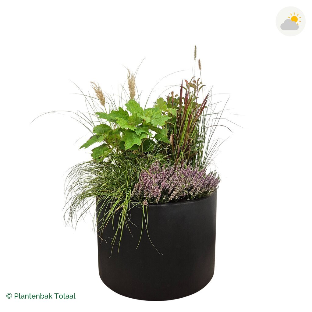 productfoto van plantenbak Fiberstone Jumbo Max Rond Set Veluwe