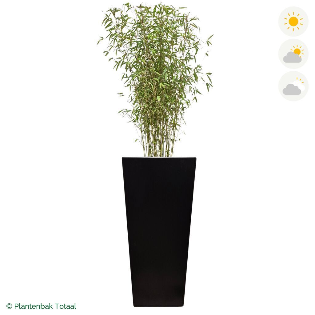 productfoto van plantenbak Aluminium Tap Bamboe Combinatie