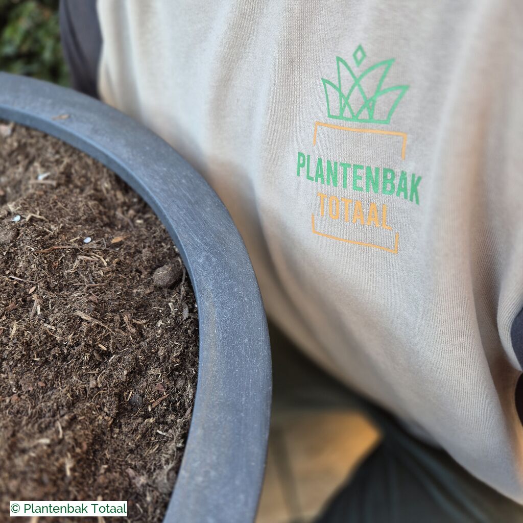 productlijn foto van plantenbak FF Belle rond