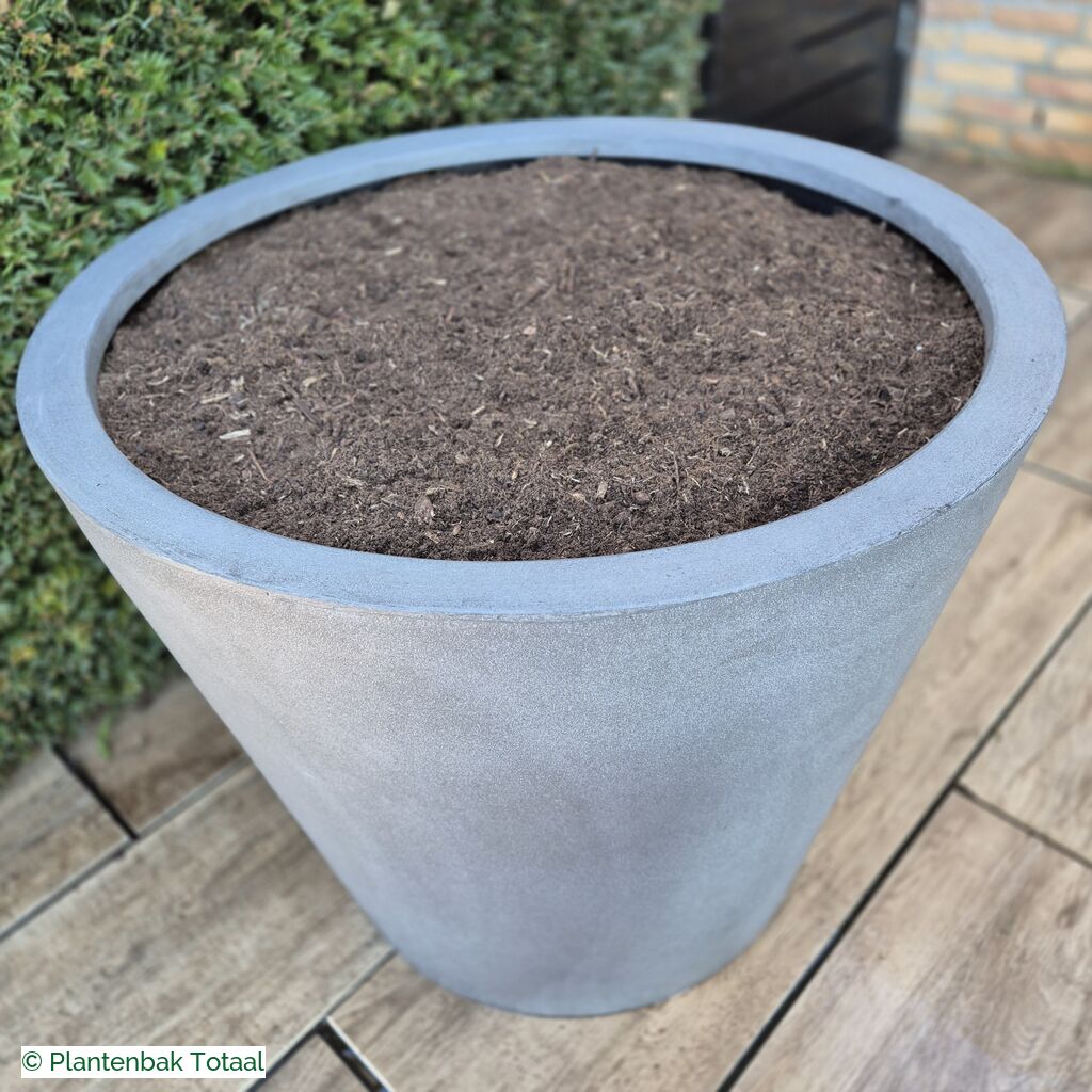 productlijn foto van plantenbak FF Bucket rond