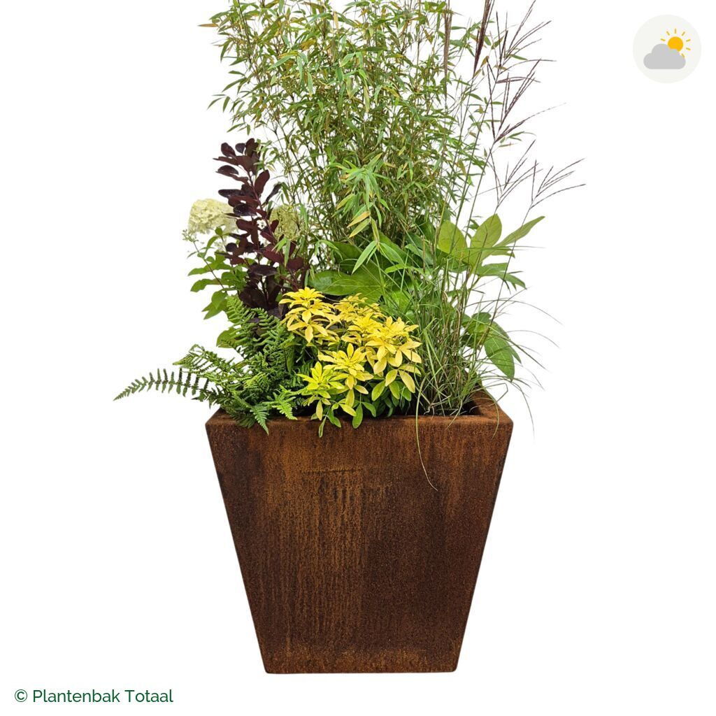 productfoto van plantenbak Cortenstaal Tap Set Bohemen