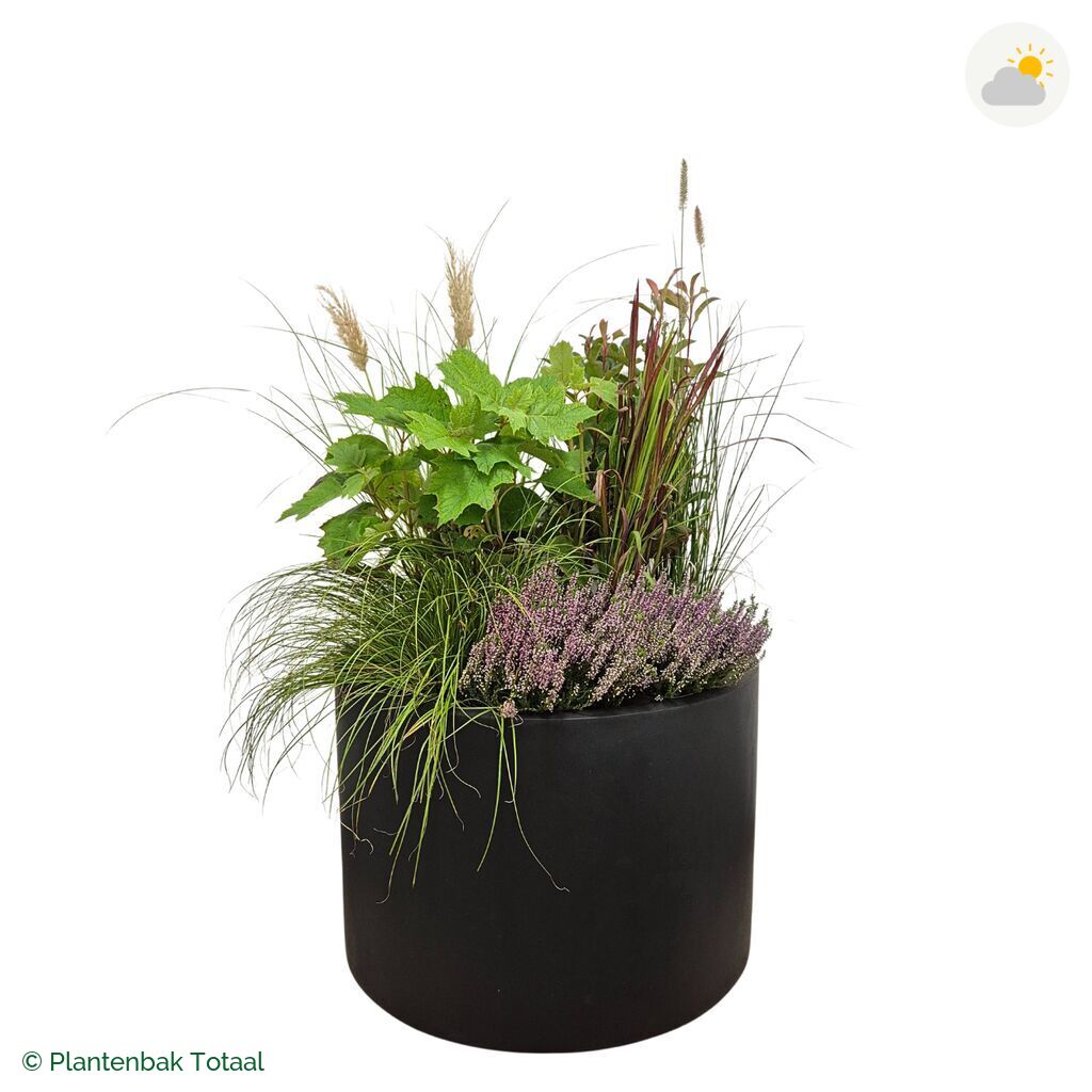 productfoto van plantenbak Fiberstone Jumbo Max Rond Set Veluwe