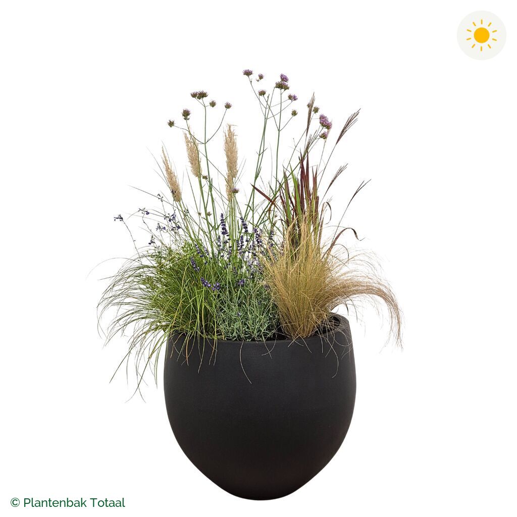 productfoto van plantenbak Fiberstone Orb Set Savanne