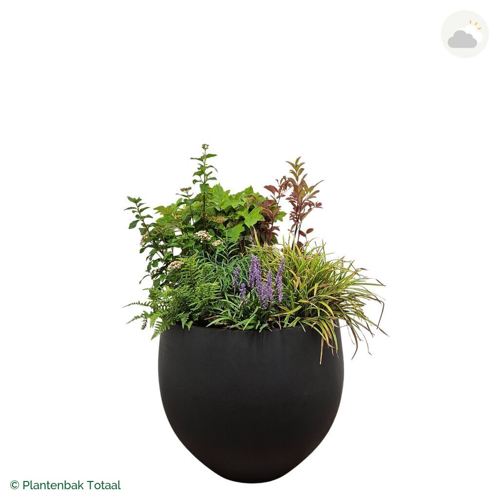productfoto van plantenbak Fiberstone Orb Set York