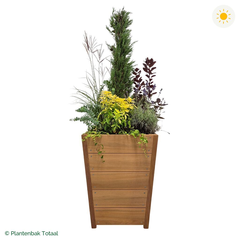 productfoto van plantenbak Hardhout Tap Set Toscane