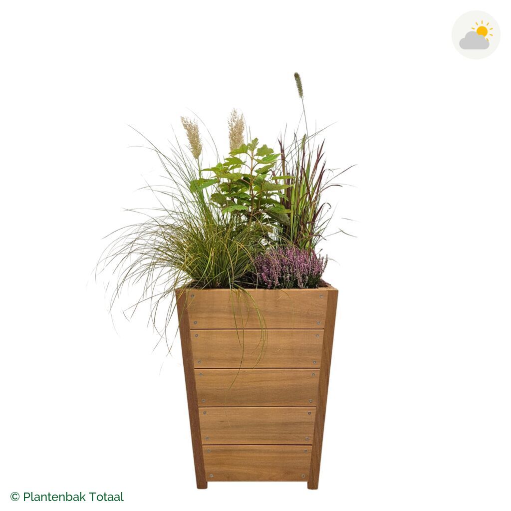 productfoto van plantenbak Hardhout Tap Set Veluwe