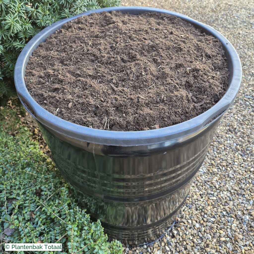 productlijn foto van plantenbak MT Olievat rond