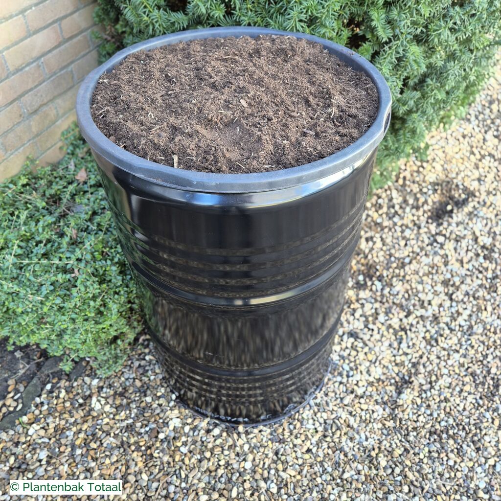 productlijn foto van plantenbak MT Olievat rond