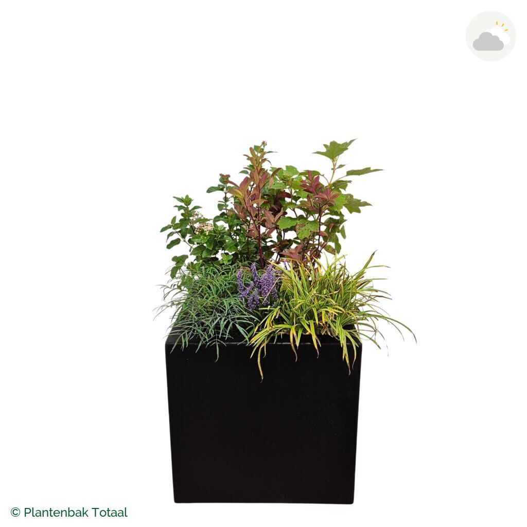 productfoto van plantenbak Polyester Carrez Vierkant Set York