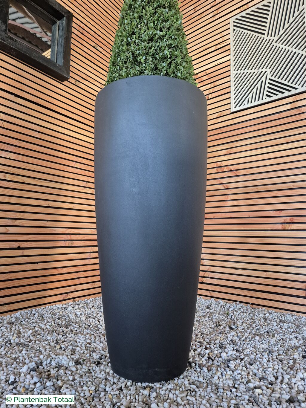 productfoto van plantenbak Fiberstone Dax XL - Ilex Kegel