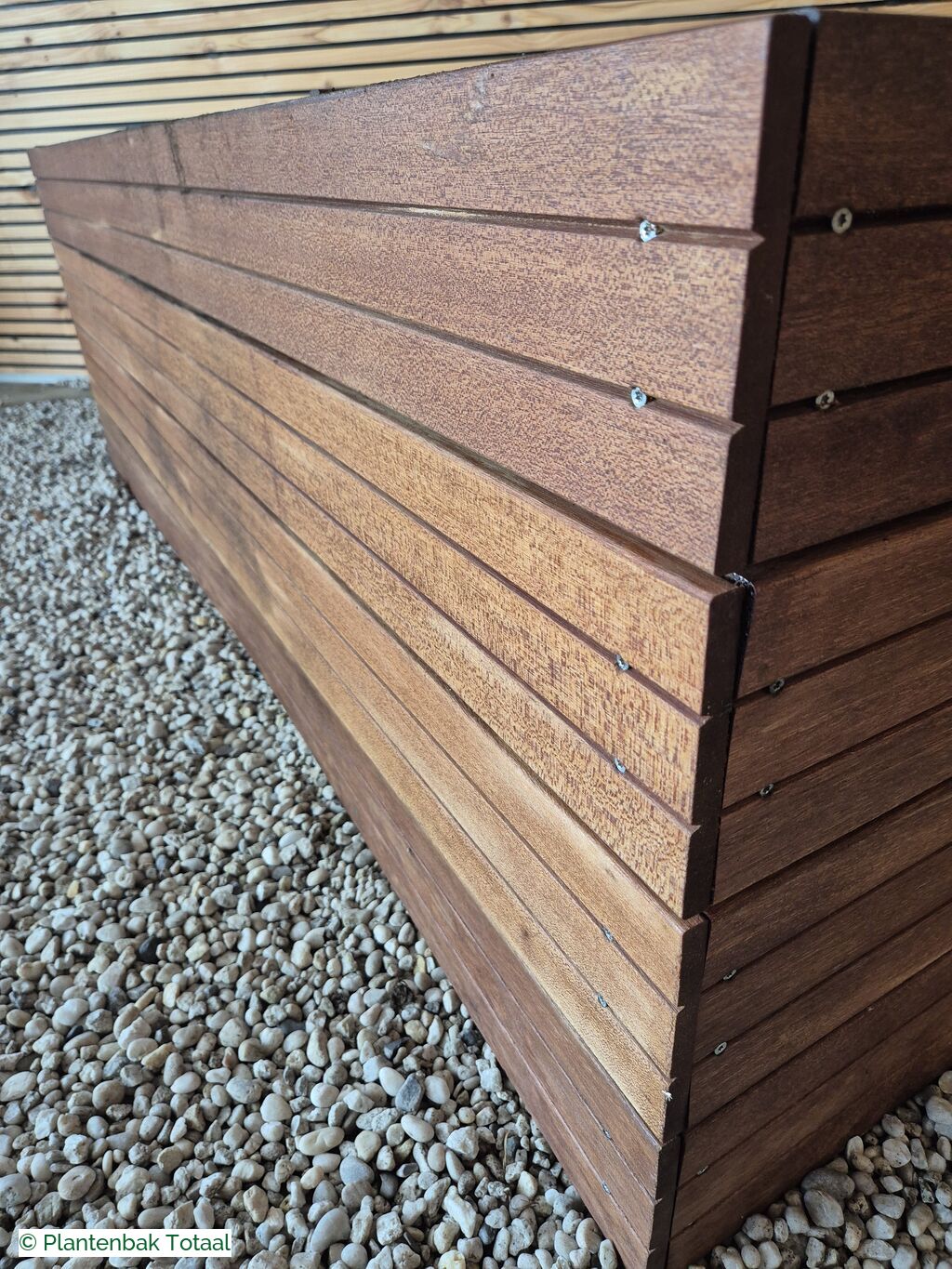 productfoto van plantenbak Hardhouten Moestuin Doe-Het-Zelf