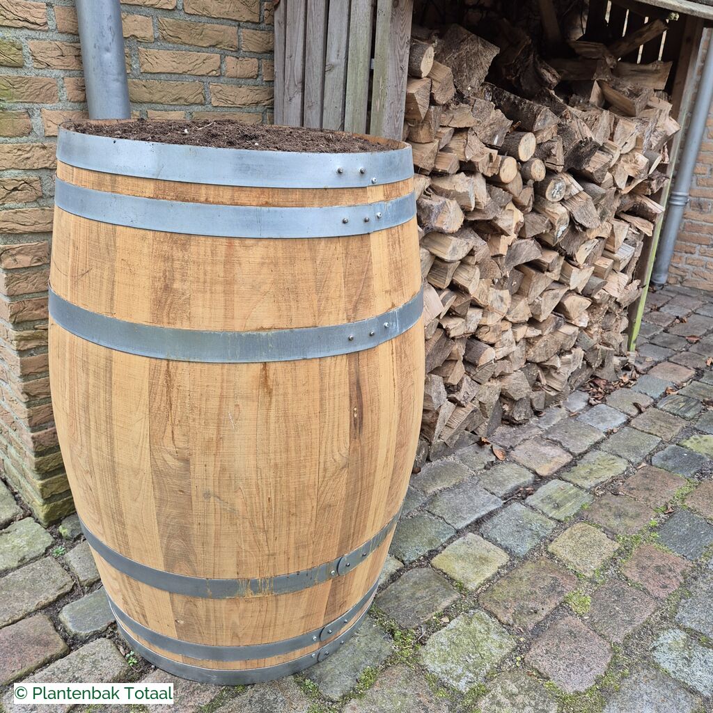 productlijn foto van plantenbak EH Wijnvat rond